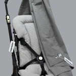 матрасик для коляски Drap Grey