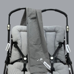 матрасик для коляски Drap Grey